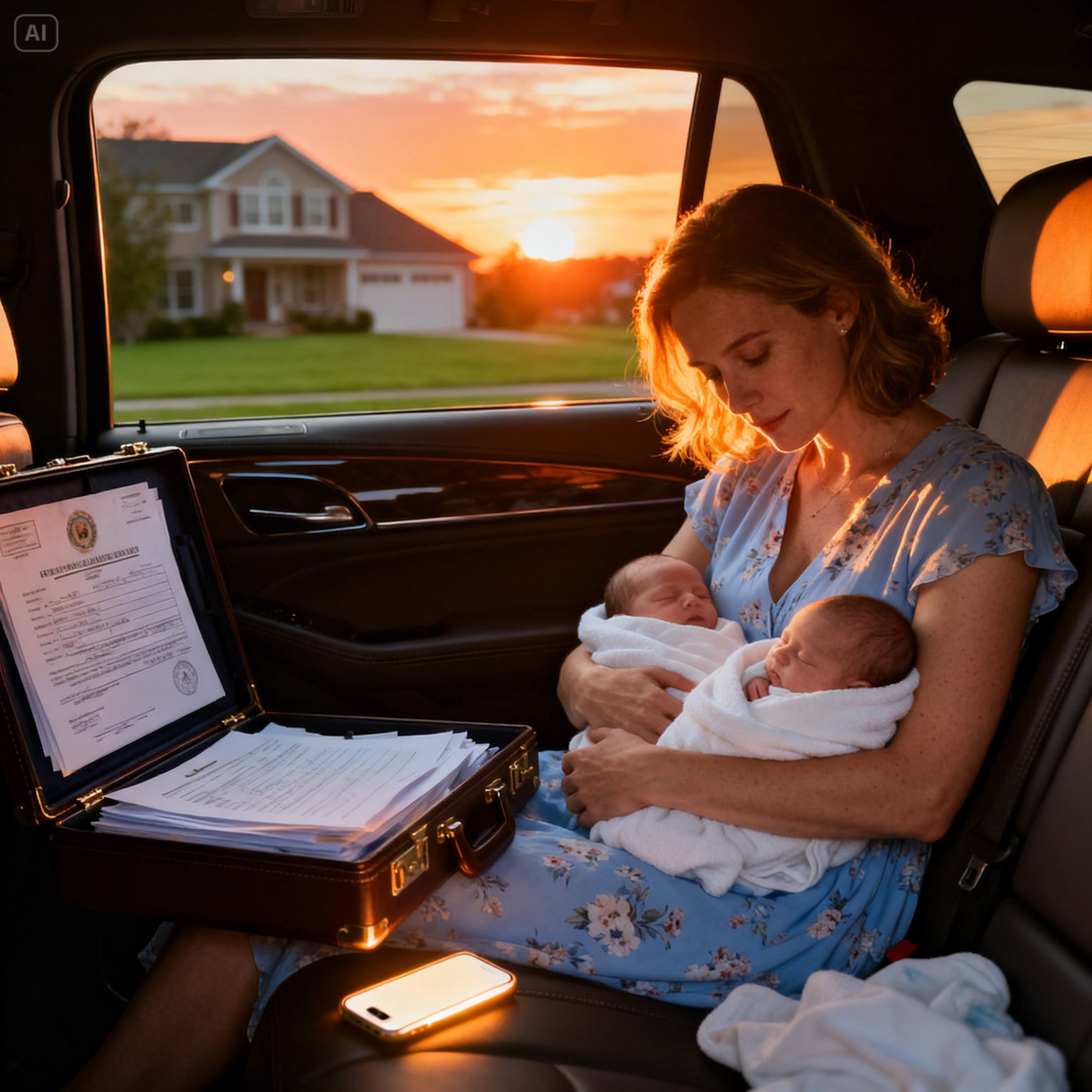 After Shopping With Mistress,He Came Home Nothing left Wife Vanished Silently,New Born were gone