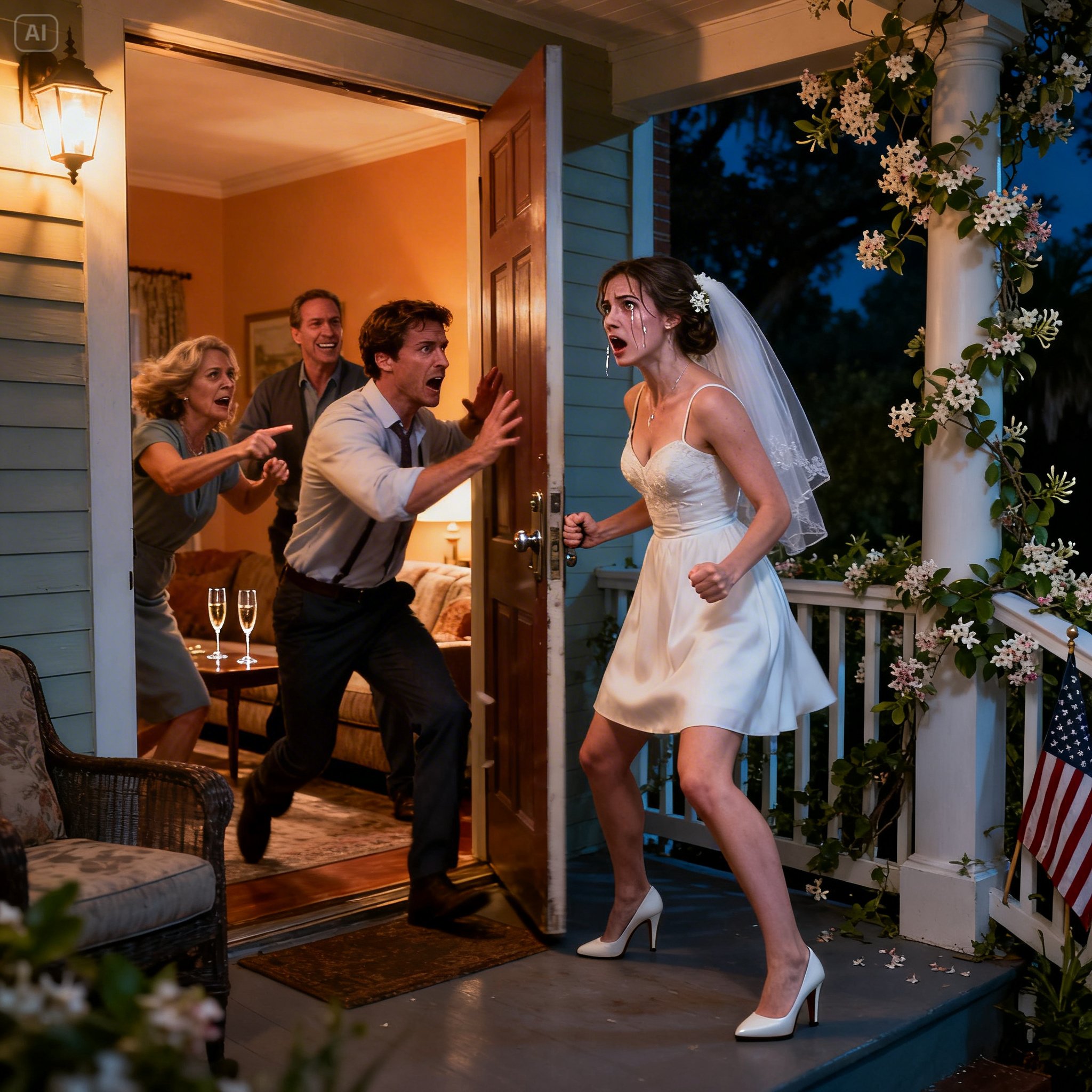 The Night Before My Wedding, I Happily Went To My Fiancé’s House. But Just As I Reached The Door, I Overheard His Strange Conversation With His Parents, And I Almost Screamed When The Truth Hit Me…