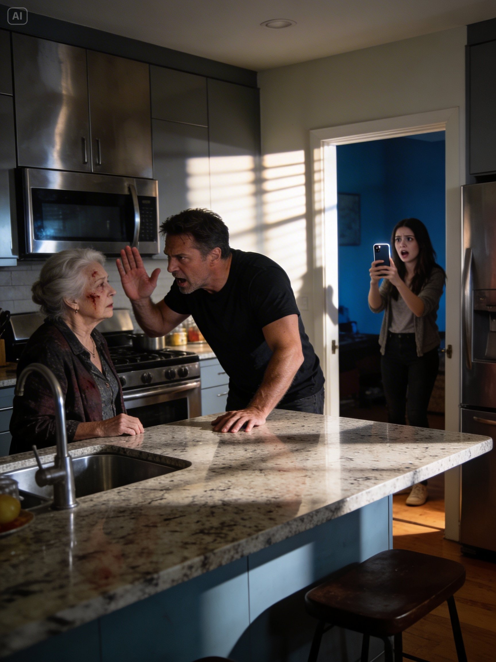 My son ʜɪᴛ me just because the soup wasn’t seasoned with salt. The next morning, he said, “My mother-in-law is coming for lunch, cover everything up and smile!” Then he went to the office, and when he walked into his boss’s office, his face was as pale as chalk.