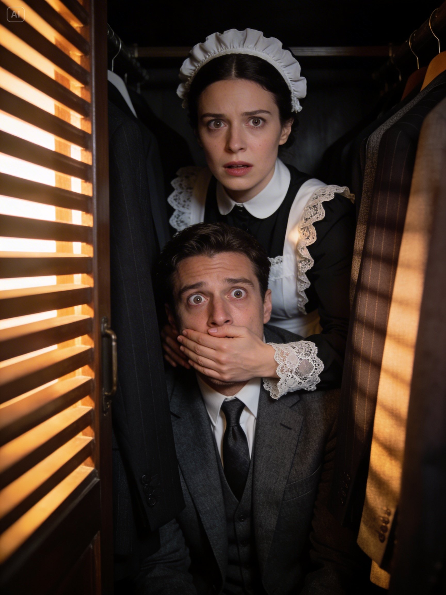 Millionaire Arrives Home EARLY and the Maaid Tells Him “DON’T SPEAK…” The Reason Leaves Him Frozen…