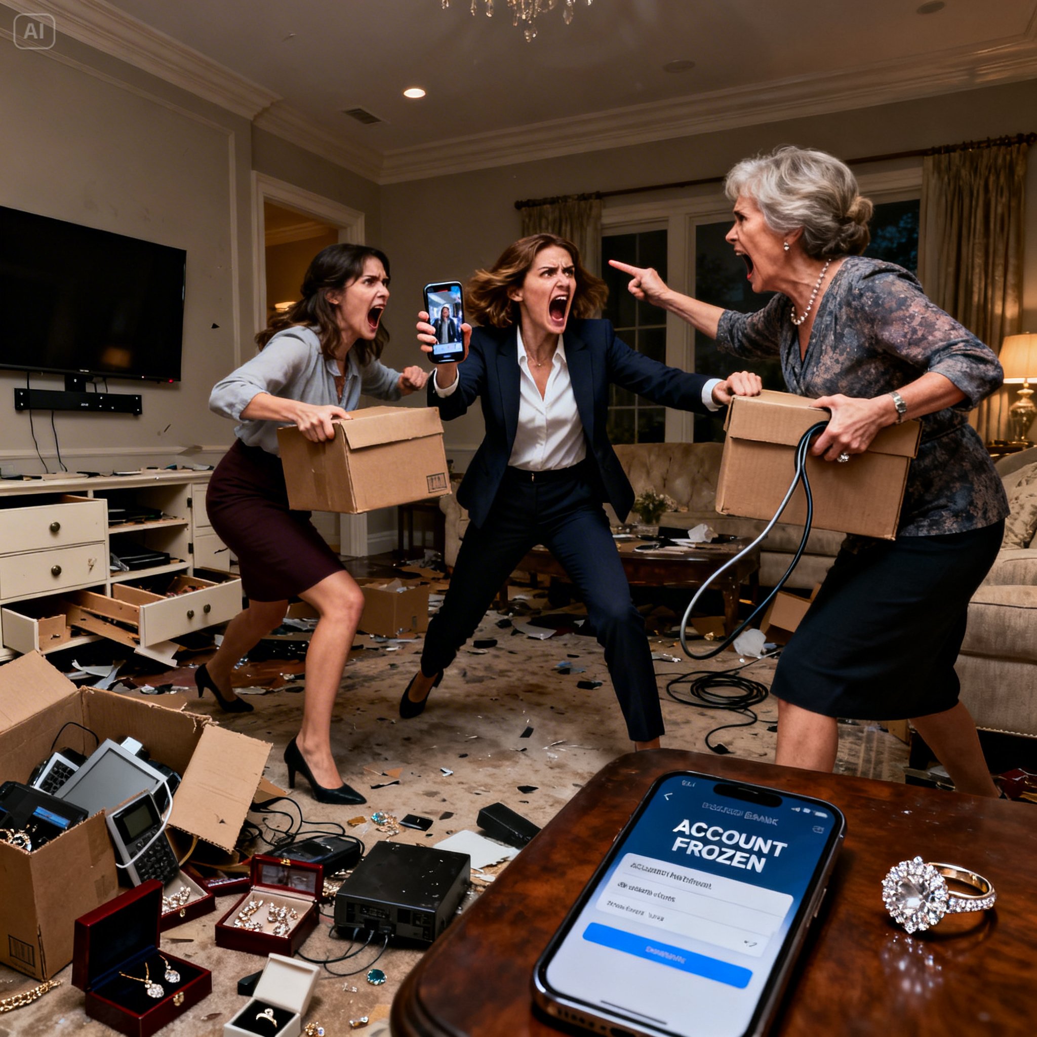 My mother stole my savings, emptied my house, and then bragged via email that she and my sister were going to Hawaii. She expected me to panic. Instead, the bank froze everything… and then my phone lit up with her desperate call begging for help…