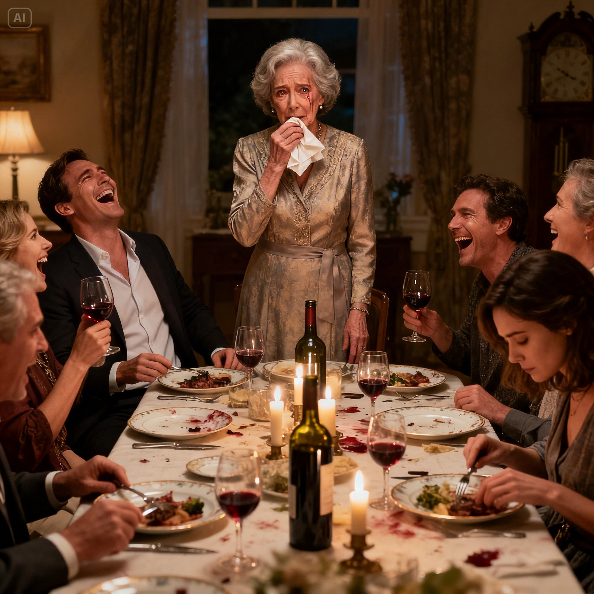 ““Looks like someone came with a big appetite today,” my son-in-law remarked mockingly.