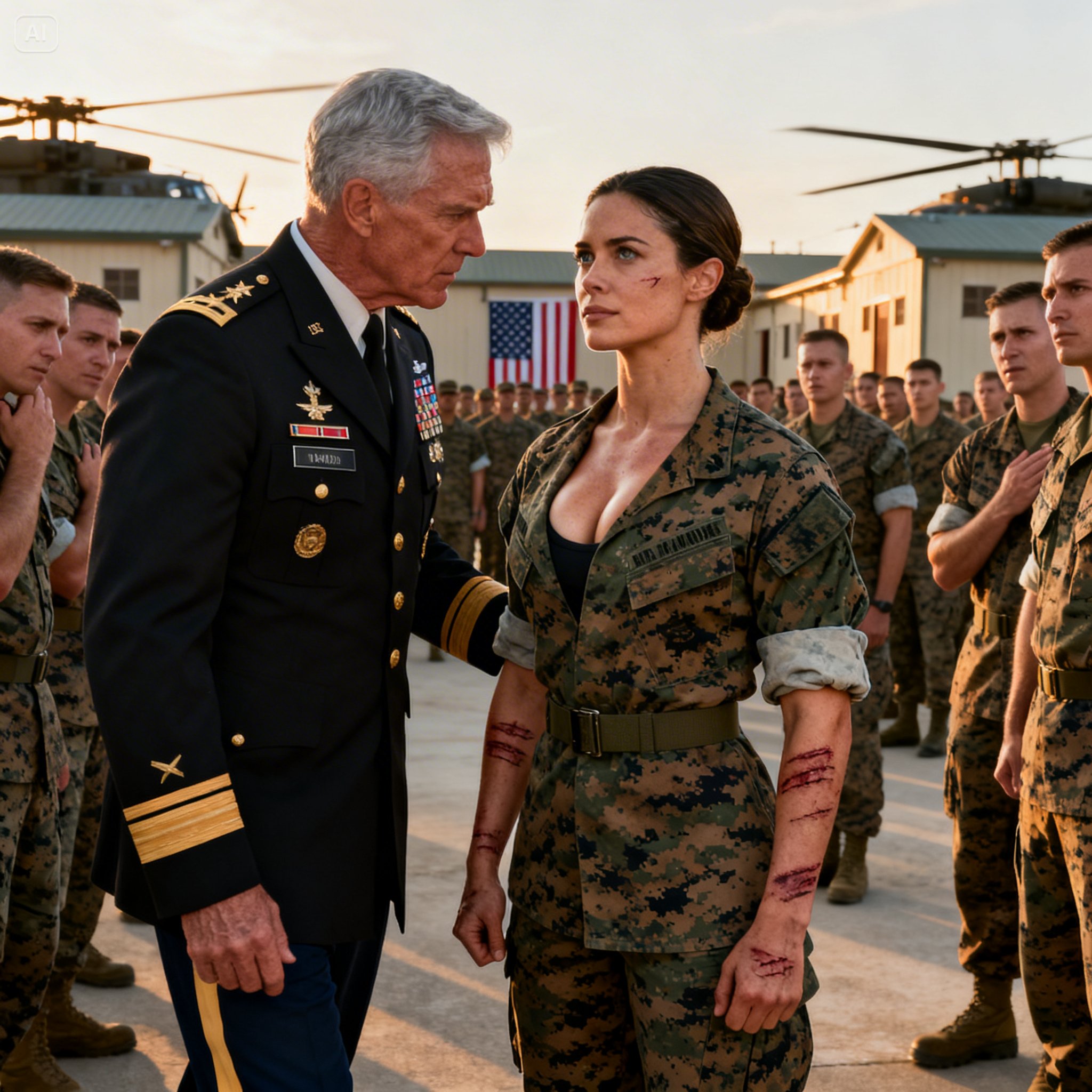 They laughed when they saw my scars.