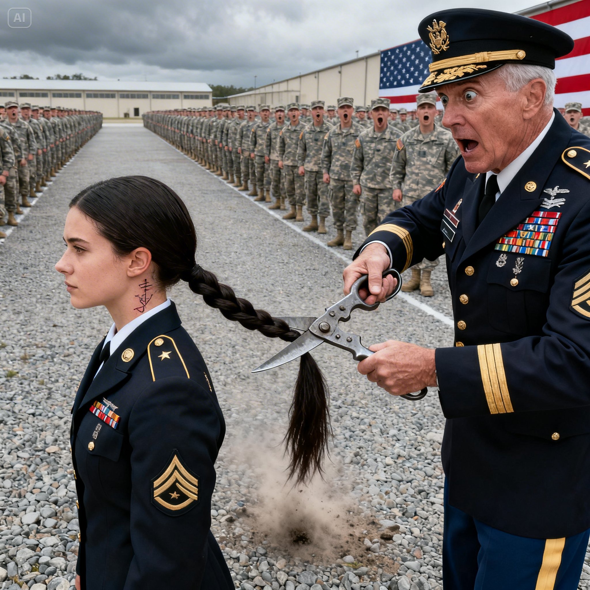 The General Shamed Her in Front of the Unit — Then One Cut Revealed the Legend He Never Saw Coming