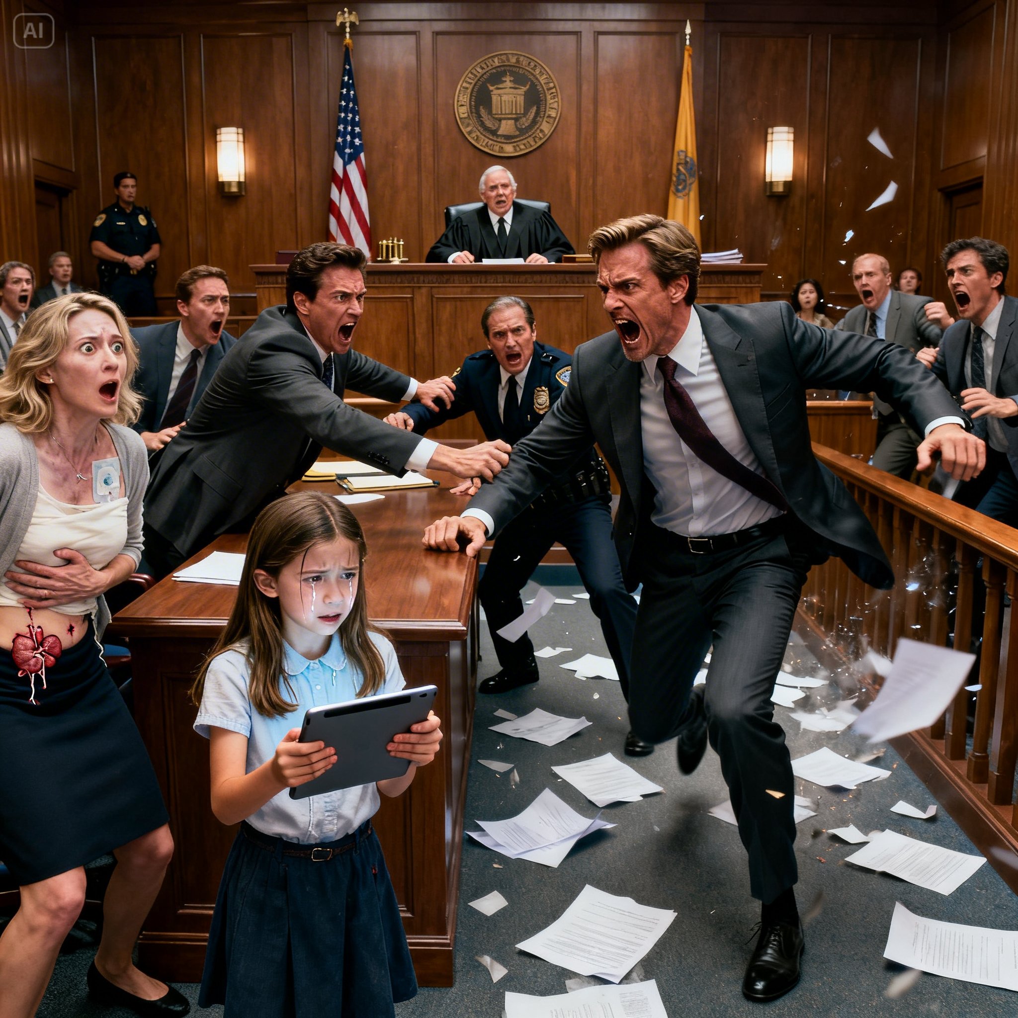 My husband filed for divorce, hoping to take my daughter. But in court, my daughter surprised the judge, “”I want to show you something that Mom doesn’t know about, Your Honor.””