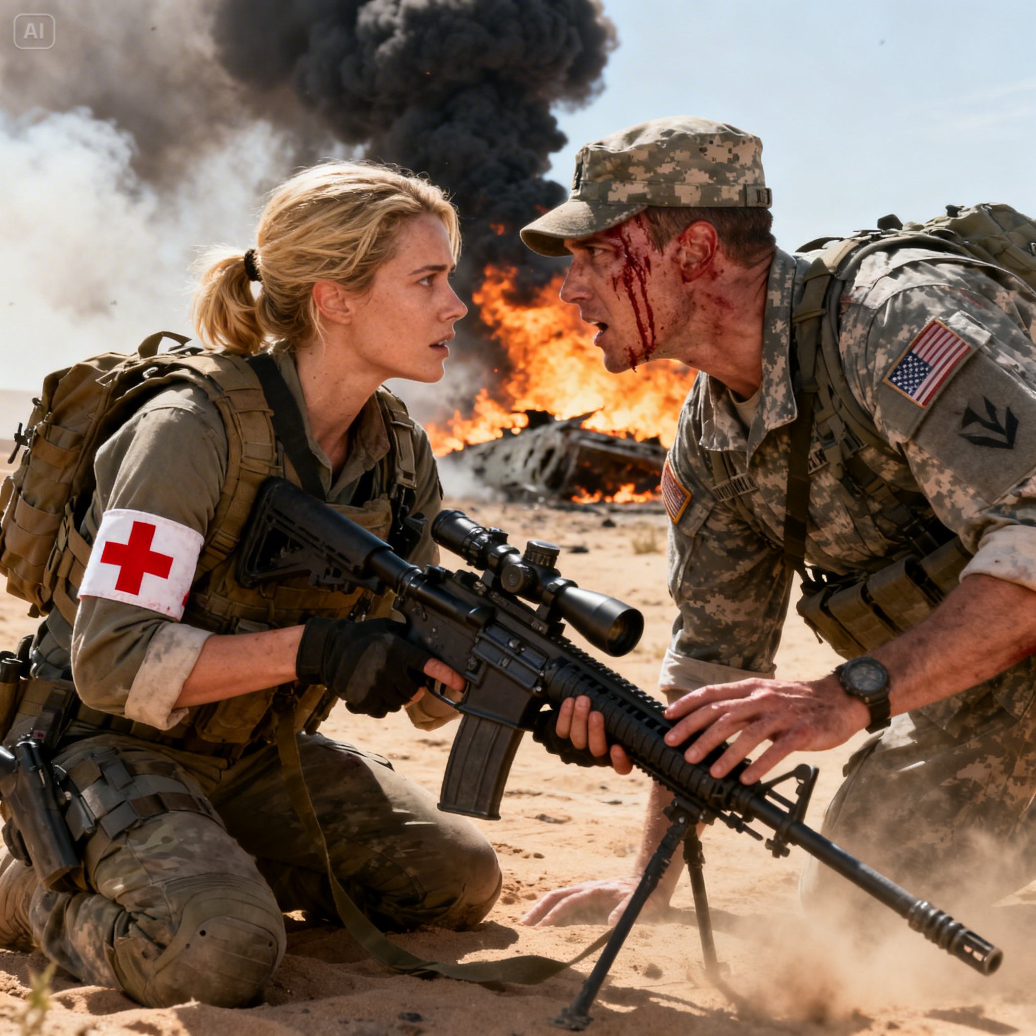 “Hale, You Were Never Supposed to Touch That Rifle Again.” The Night a Combat Medic Became the Sniper Her Father Raised**