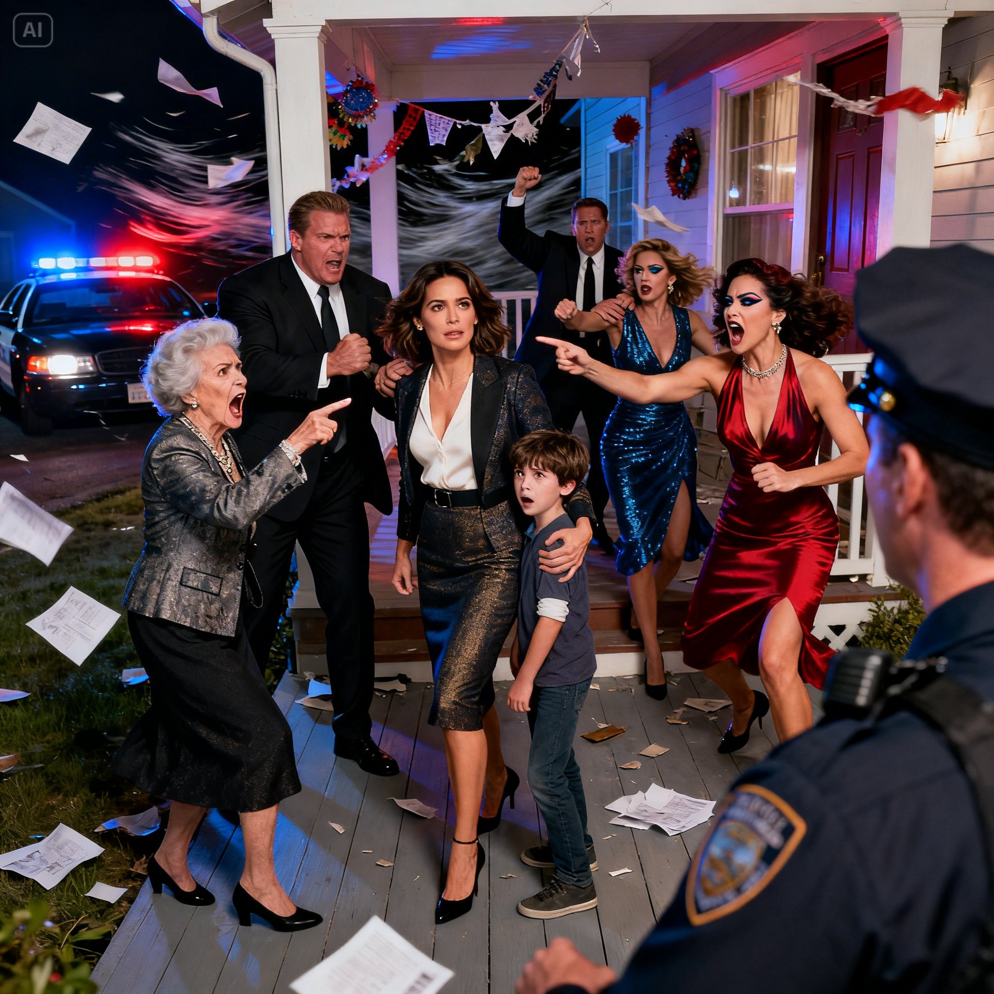 I threw a party for my 8-year-old son and invited my family. Nobody came. A week later, Mom sent an invite: my niece’s Sweet 16. $1,500 per person. “Venmo me.” Not even a sorry, so I sent $1 with a note: “Congratulations.” I changed the locks. Blocked numbers. Two days later, police showed up at my door.