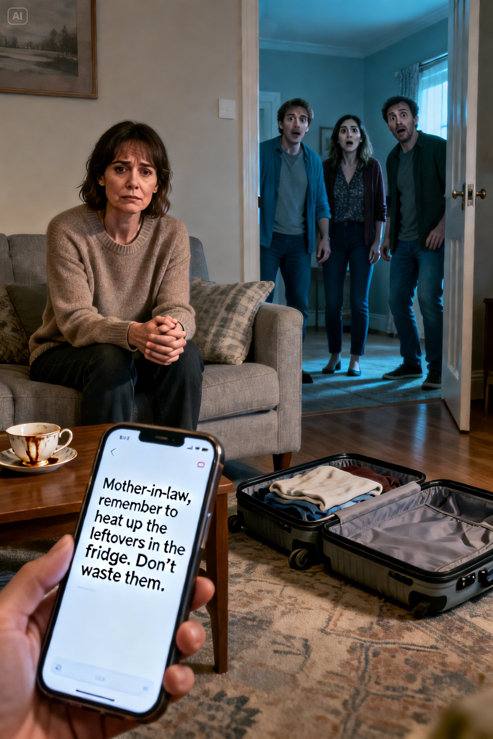 My Daughter-in-Law Texted Me ‘Heat Up The Leftovers,’ But What I Did Next Shocked Everyone and Changed Everything…