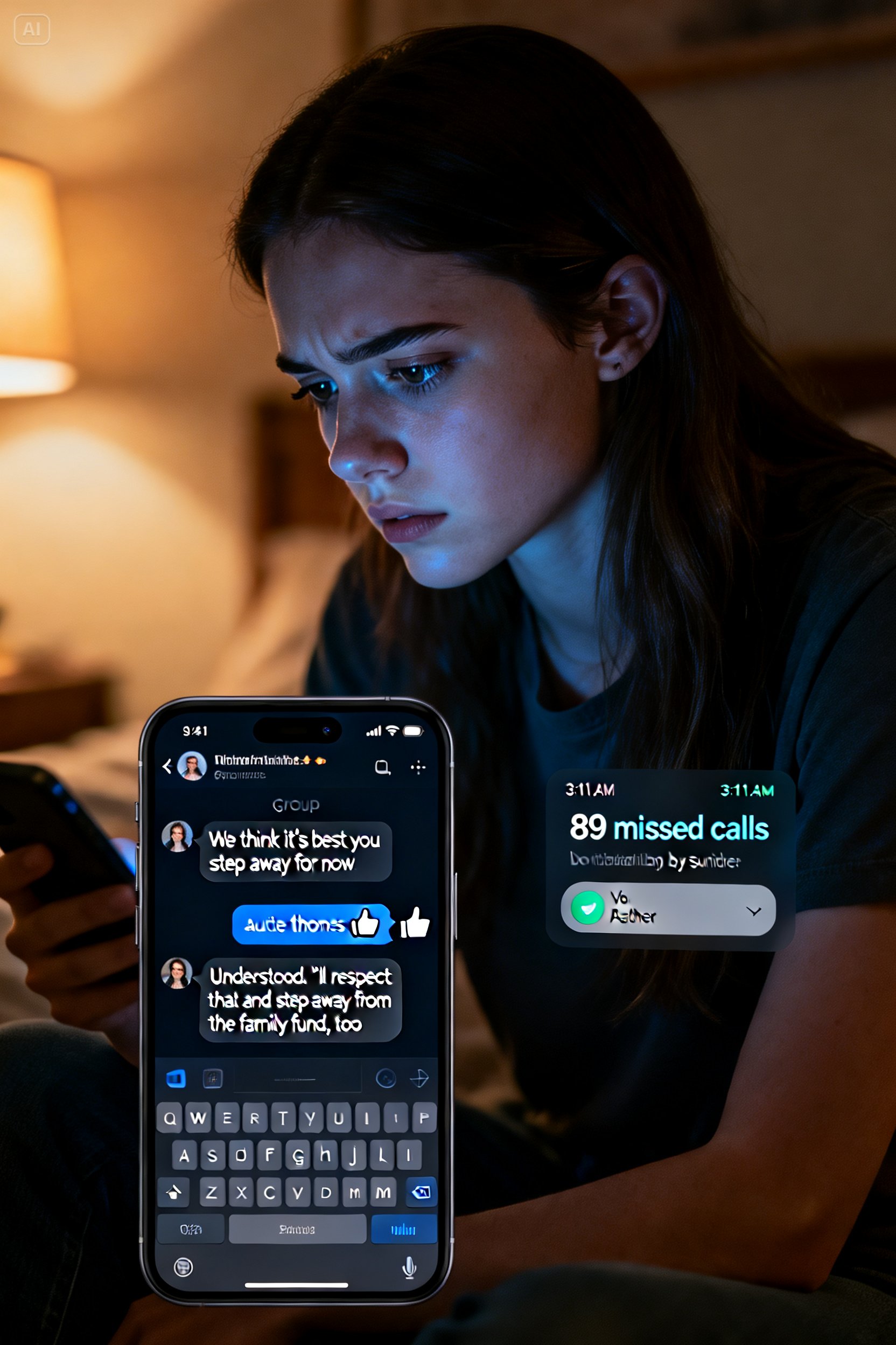 My Parents Sent a Group Message: ‘We Think It’s Best You Step Away For Now’ – My Aunt’s Reaction Will Leave You Stunned…