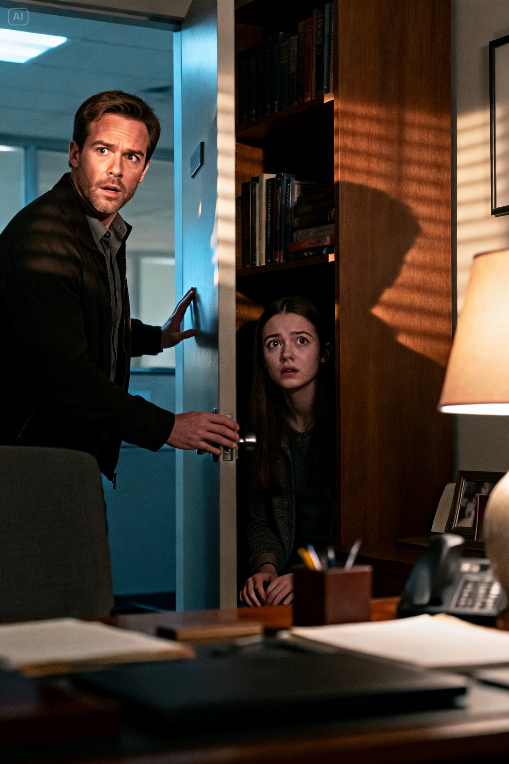 I Went Looking for My Wife at Her Office, But a Gold-Plated Pen Engraved With My Dead Daughter’s Name Opened a Hidden Room—and the Secret Inside Changed Everything…