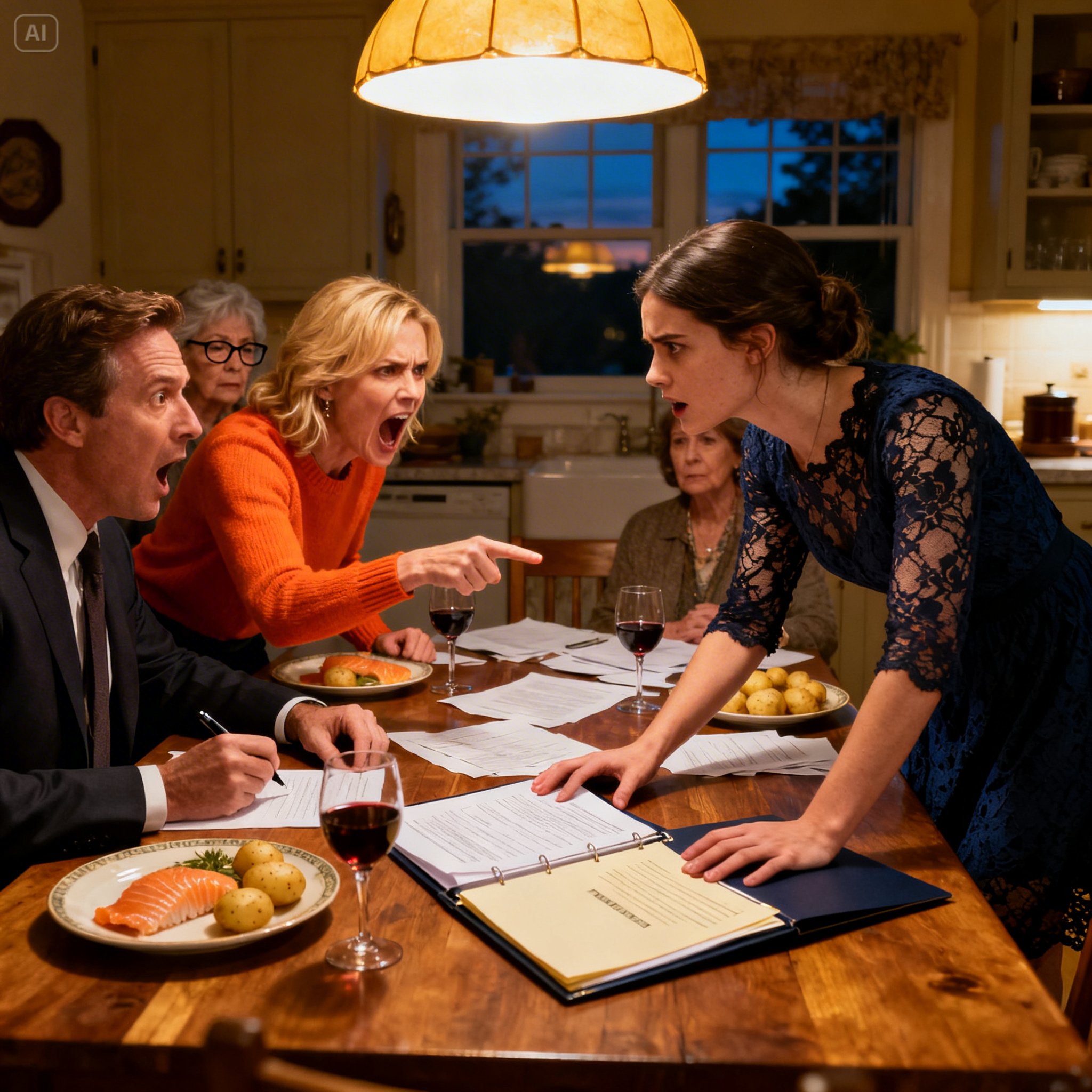 The nighmy husband got his promotion, he didn’t smile, didn’t hug me—he just looked me dea:d in the eye and told, “The freeloading ends today.” Then, as if he were giving a cold business update, he announced that from now on we’d have separate bank accounts. My cheeks burned, but I nodded and said nothing. I told myself it was fine—just money, just numbers. On Sunday, his sister came for dinner, scanned the table, then my face, and smirked: “About time he stopped…”……“The freeloading ends today,” my husband Jake declared, tossing his new company badge onto the kitchen island like it was a trophy. “From now on, we’re having separate bank accounts.”