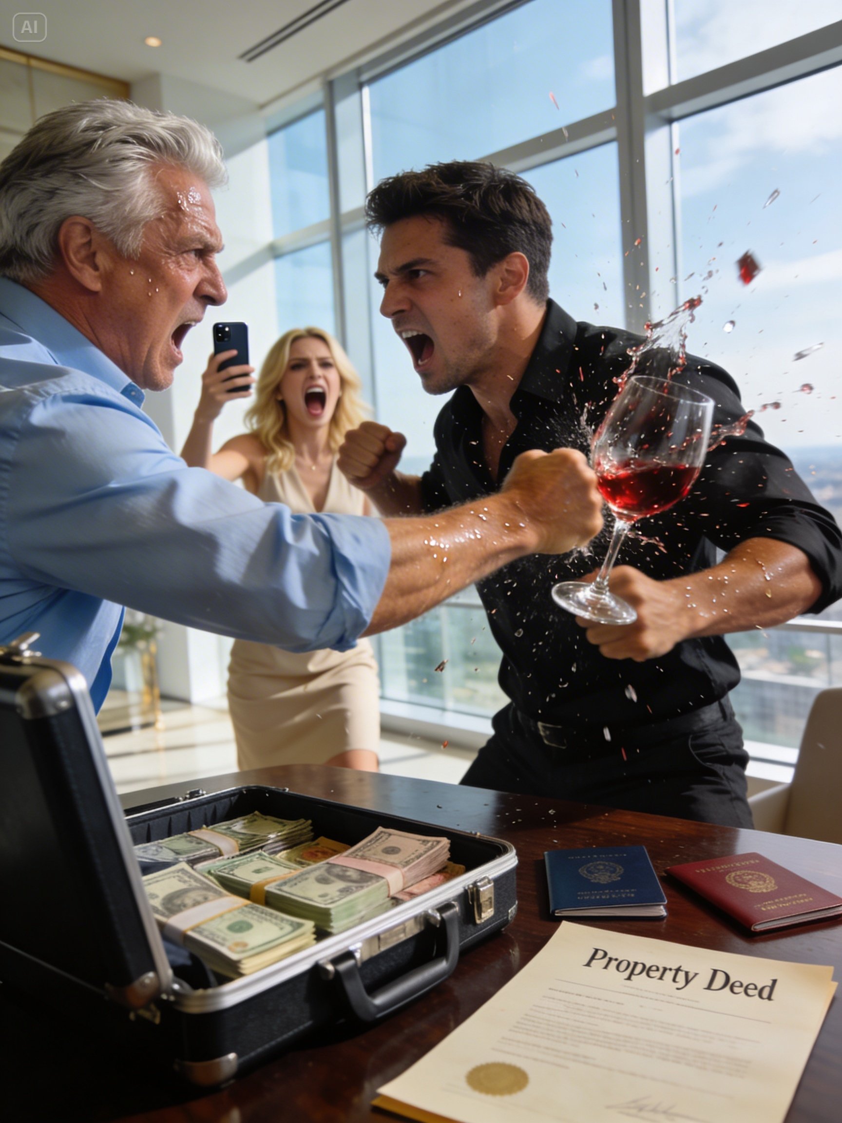 MA – Late at night, I discovered my daughter asleep on the sidewalk, alone. Her husband had sold their house and fled with his mistress. I brought her home. At dawn, I went to his upscale tower, and when he answered, I spoke words he’ll never forget…