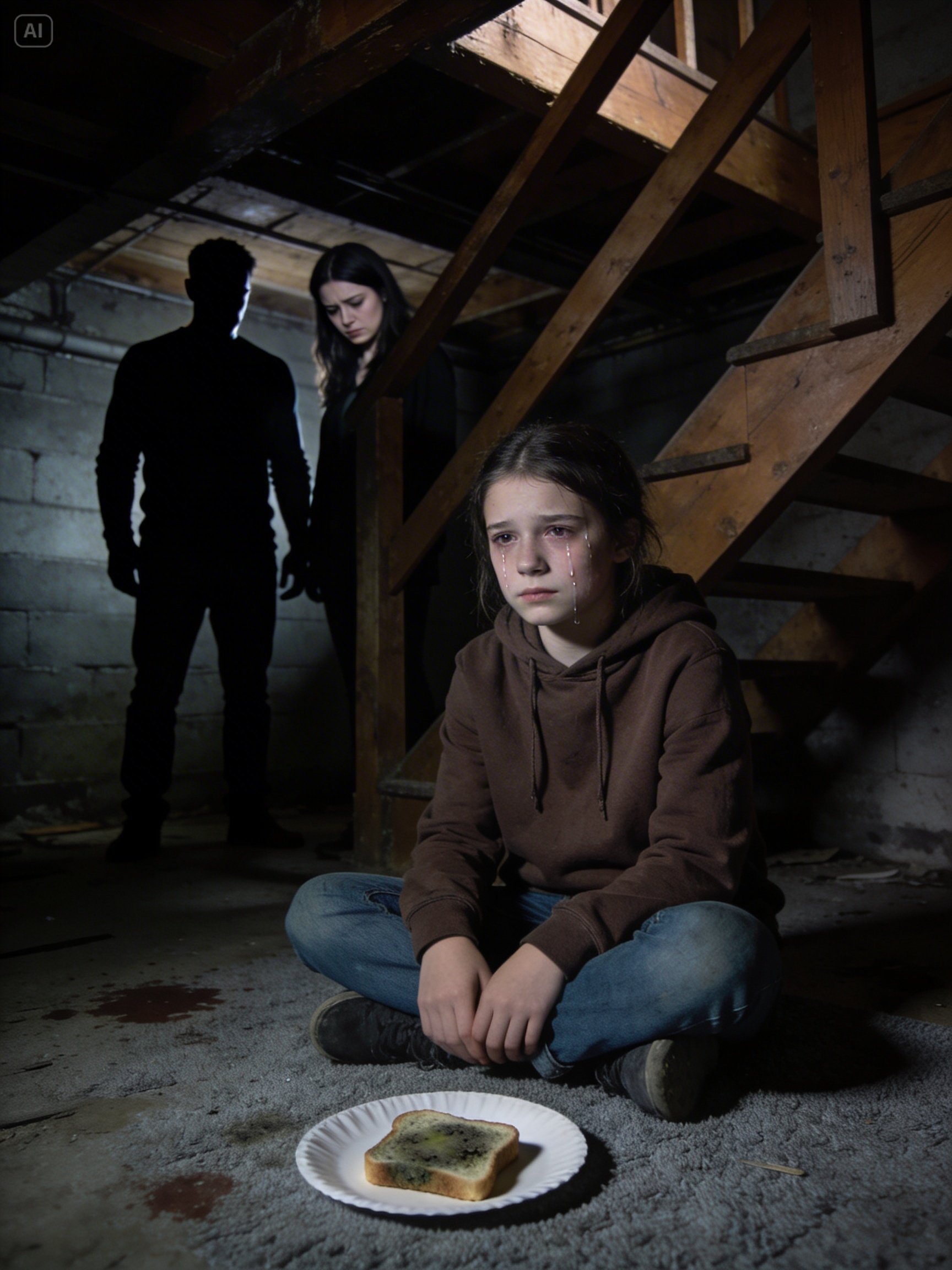 MA – My dad chained me in the basement for my 16th birthday. “Mistakes don’t get parties,” he shouted. Mom threw moldy bread down. “Your cake, princess.” I counted the hours, knowing my aunt had called CPS. When I didn’t show up for our planned dinner.