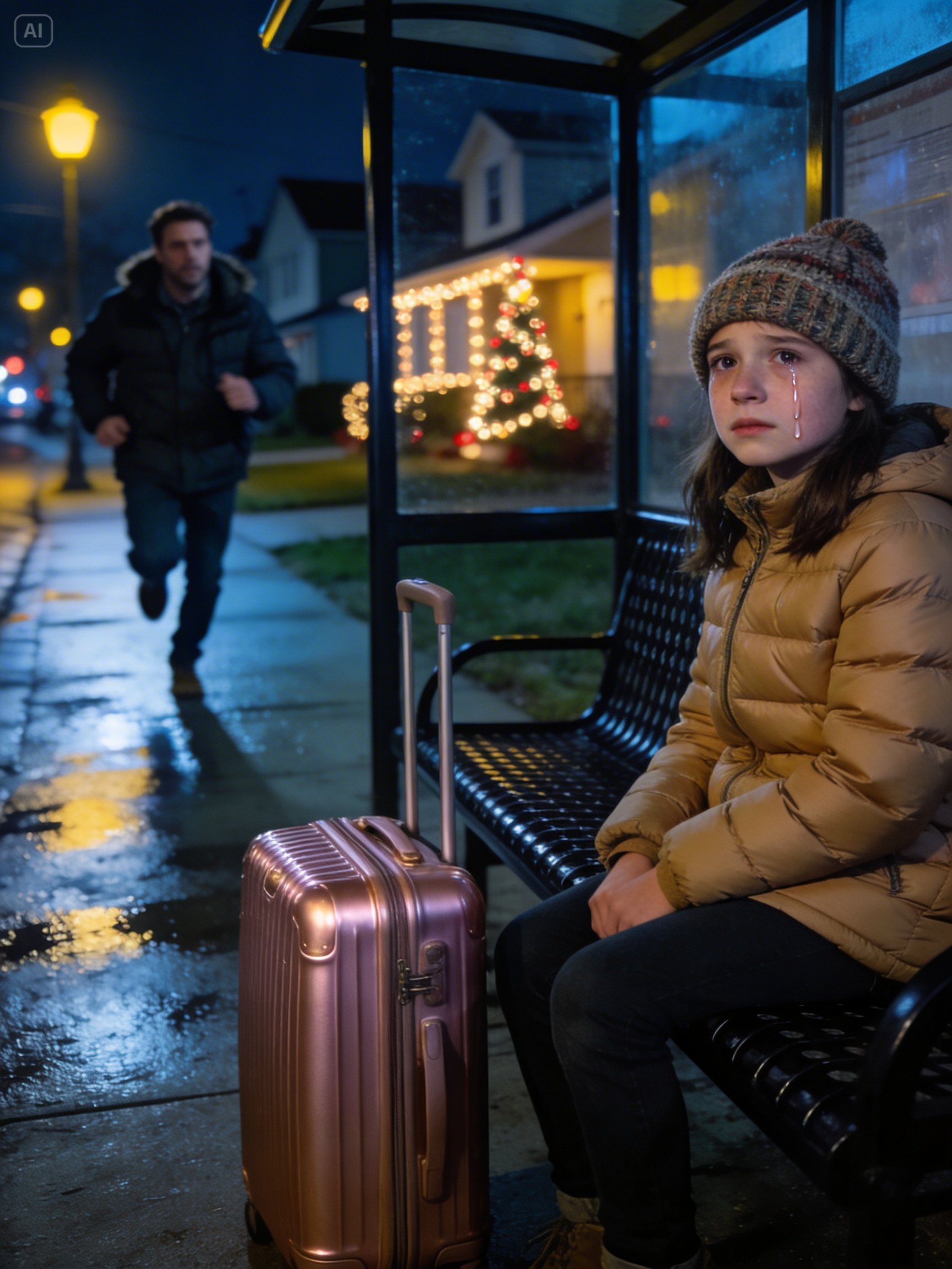 MA – On Christmas Eve, my family dumped my 9-year-old niece at an empty bus stop and drove off for a luxury Christmas vacation without her. “You always ruin Christmas,” they told her. I didn’t hesitate. I did this. Six months later, they got a letter and their lives started to unravel…