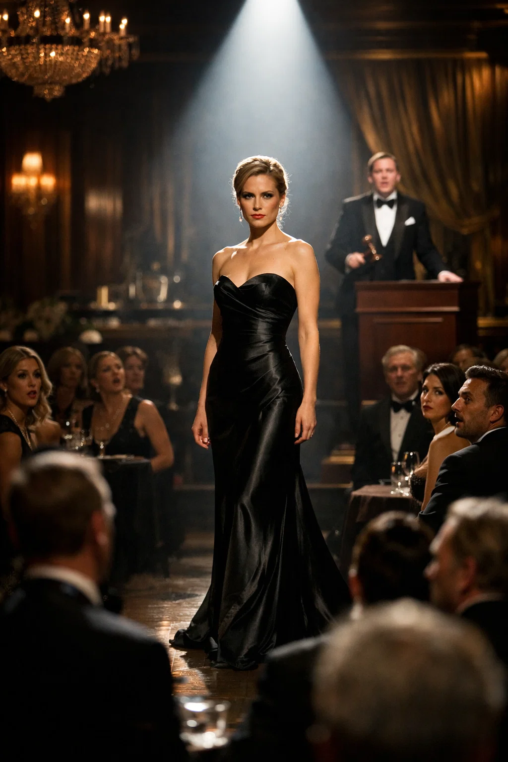 My Husband Auctioned😠Me For $5 At His Work Party💸When I Entered The Hall, The Real Show Began…🎭