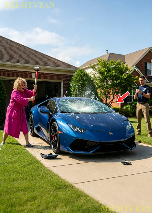 HOA Karen Destroyed My $300,000 Lamborghini — Not Knowing I’m a Feared War Veteran