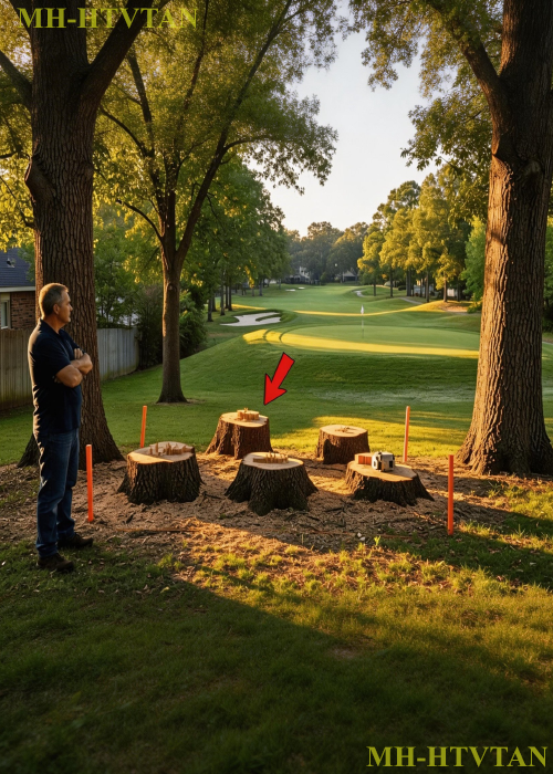 They Cut Down My Trees To Improve Their Golf Course View – So I Cut Down Their Brand New Fence