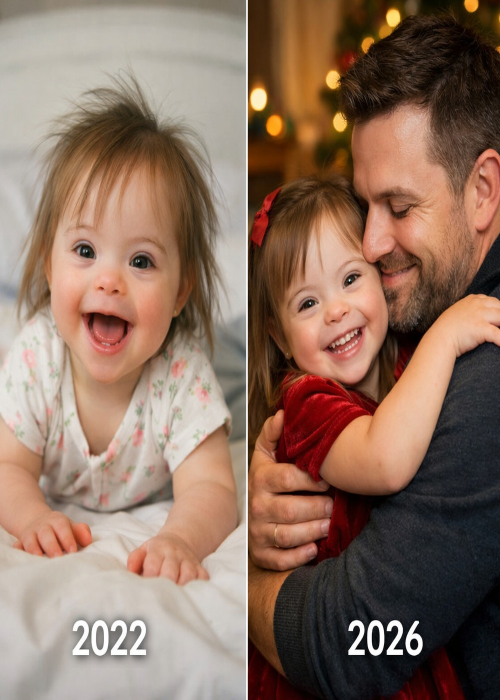 My husband and I adopted a little girl with Down syndrome who had been passed over by other families.