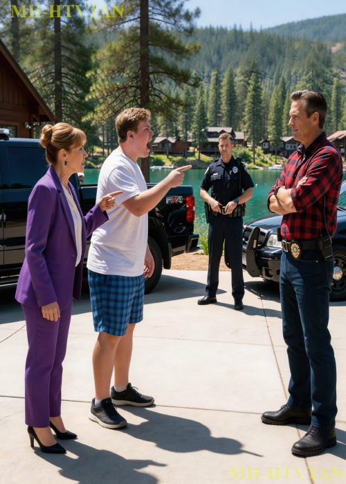 HOA Karen’s Son Demanded My Lake Cabin for a Party — Too Bad I’m the Chief of Police!