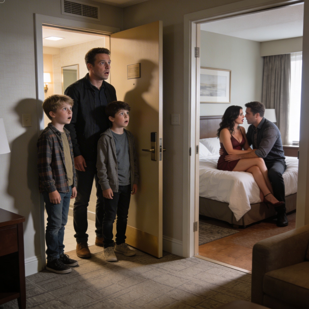 While She Was on a Business Trip, Our Kids and I Decided to Surprise Her