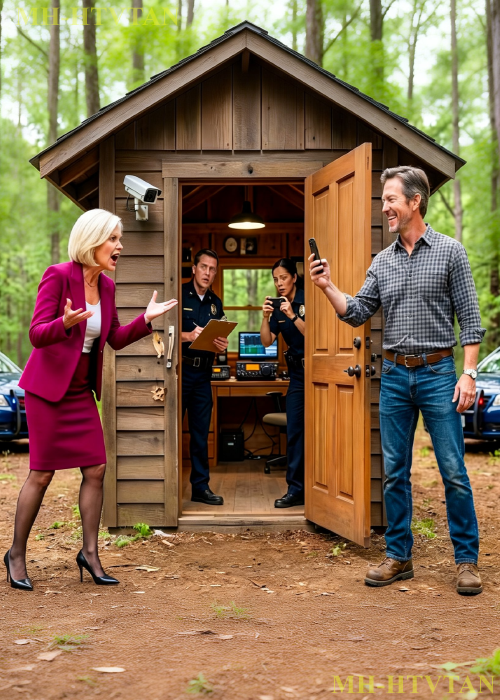 HOA Officers Broke Into My Off-Grid Cabin — Didn’t Know It Was Fully Monitored and Recorded