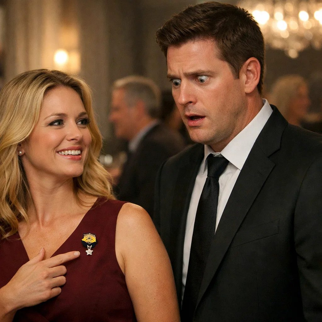 She Bragged Her Fiancé Was the Real Hero—But He Saw My Pin and Lost His Composure