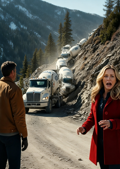 HOA Karen Mocked My Mountain Road Warning — Then Her Cement Truck Got Trapped Halfway Up