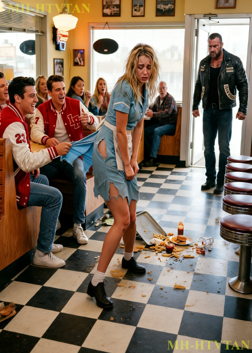 Bullies Ripped the Waitress’s Skirt — Then Hell Angel Boss Walked In and They Instantly Regretted It