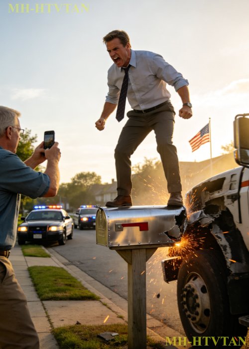 They kept smashing my mailbox with a truck, so I rebuilt it out of solid steel.