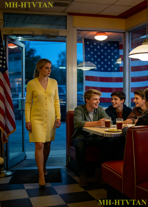 I walked into a diner for lunch and heard my son bragging from the corner booth about how he tricked me into a $200,000 bank obligation, so I walked up calmly—and one word from me made him go silent.