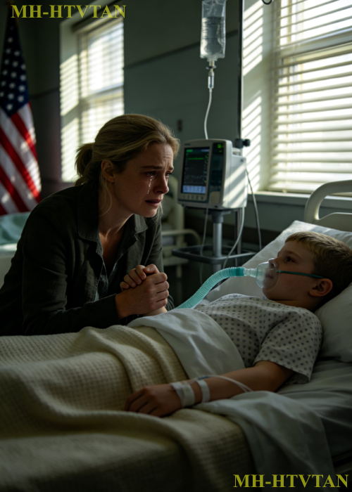 My family skipped my 7-year-old son’s open-heart surgery to attend my sister’s wedding dress fitting. Three days later, they demanded I send $5,000 for the dress. I sent them 50 cents instead, then locked them out of my $47,000 savings account.