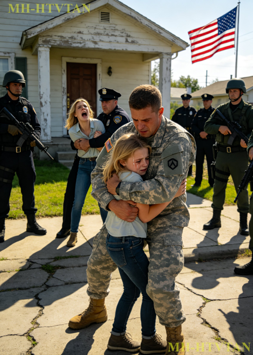 I never told my sister-in-law that I was a Colonel in Army Intelligence; she assumed I was just a “broke veteran.” I came home early for my daughter’s fifth birthday and found her locked outside. Her little body was burning with fever as she whispered, “Aunt Sarah said I’m not allowed inside—I’ll make her child sick.”