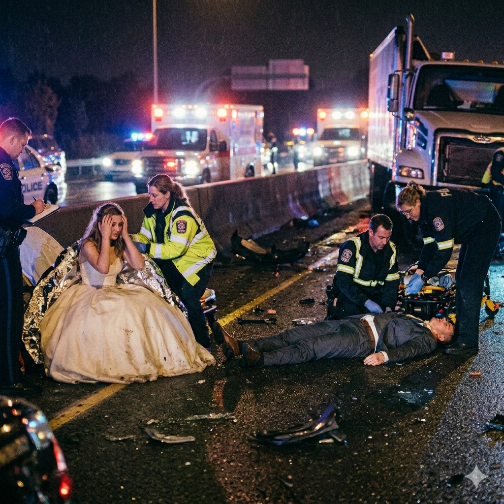 On My Wedding Night, My Husband Died… A Week Later, The Truth Shocked Me