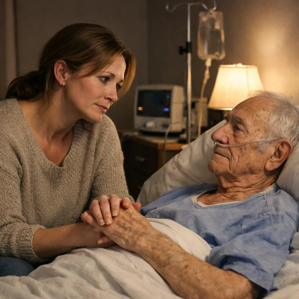 I Cared for My Ex-Husband’s Father After He Was Abandoned in a Nursing Home. Two Months Later, He…