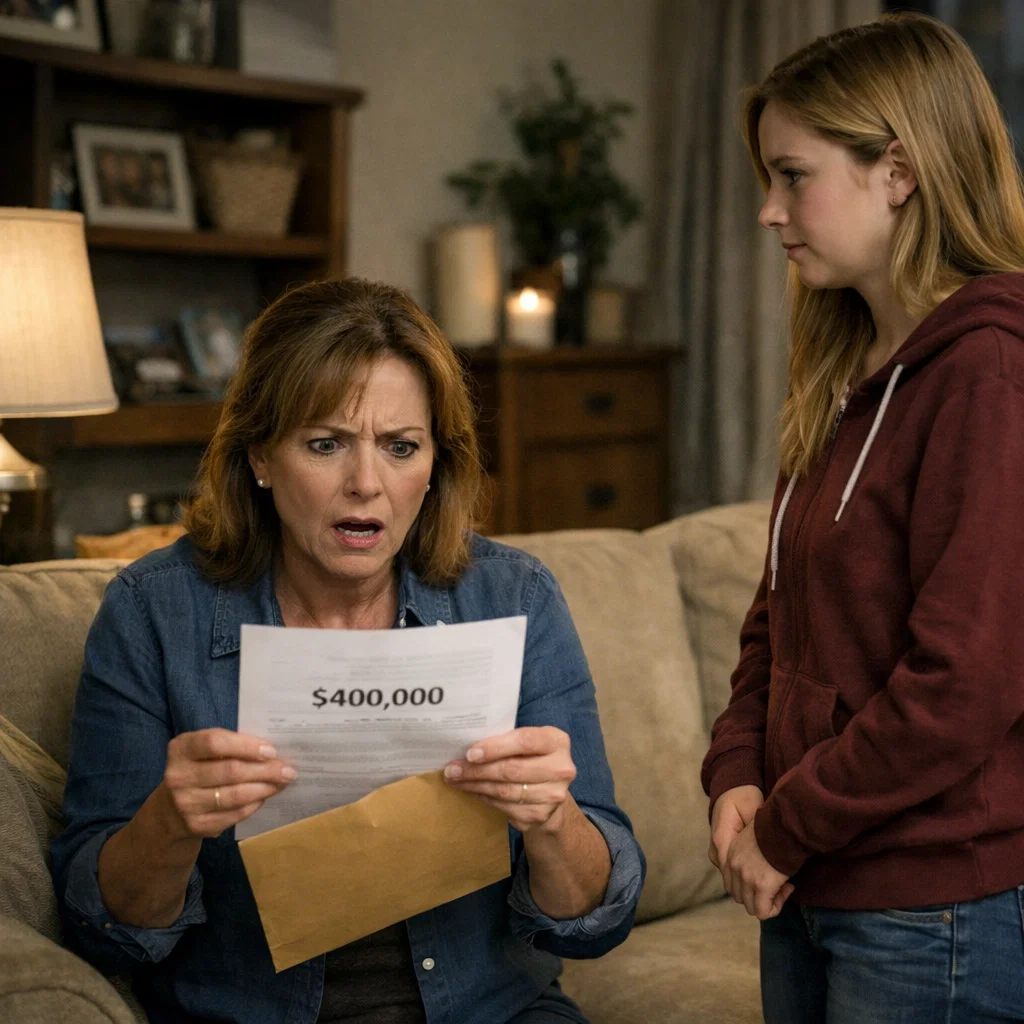 Daughter Said, “I Have a Surprise,” and Handed Me an Envelope With a $400,000 Debt!