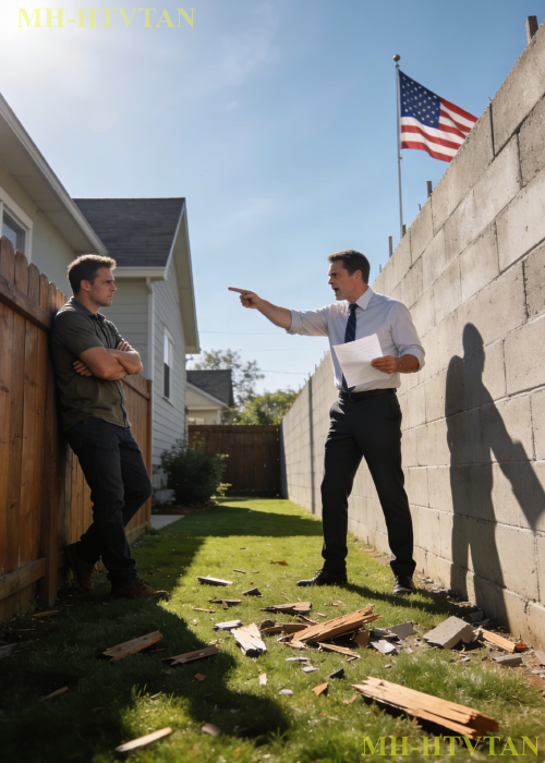 They Tore Down My Fence – So I Made Sure Their property Ended With Concrete And Steel