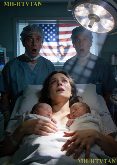 She was declared dead at 7:54 PM. The monitor had already released that long, blood-curdling beep, and the doctor had already announced the time aloud to be recorded in the file. But 11 minutes later, when a nurse defied all logic and placed her two newborn sons on her chest, one on each side, Elena Rogers’ fingers moved. They clung to a small white blanket, and she opened her eyes as if she had returned from a place far too deep and far too distant.