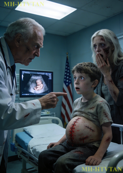 THE DOCTOR LOOKED AT THE ULTRASOUND, TURNED PALE, AND ASKED ME SOMETHING THAT TURNED MY BLOOD TO ICE: “MA’AM… IS YOUR HUSBAND HERE?”