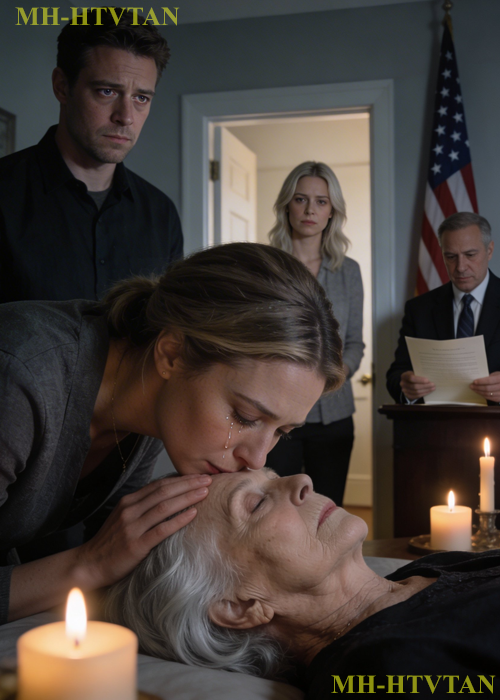 At my daughter’s funeral, the mistress whispered “I won”… until the lawyer asked for silence and read the will.