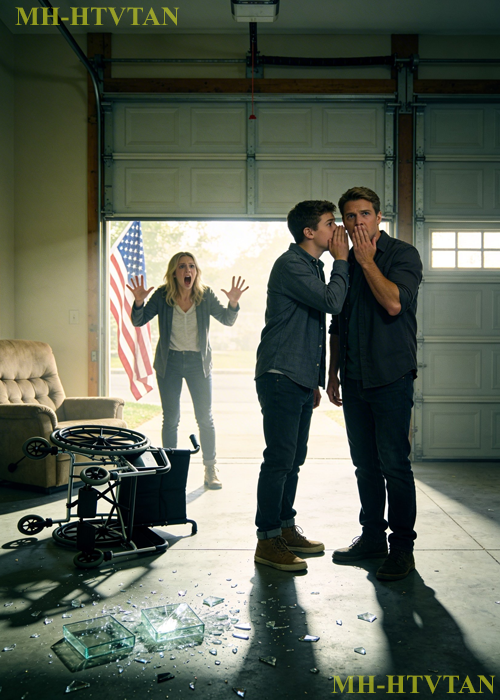 My wife left for a “girls’ trip,” leaving me with our paralyzed son, who hasn’t walked in six years. The moment her car left the driveway, he stood up and walked to me. He whispered, “Dad, we need to leave this house now…” I dropped my coffee and ran to the garage. As I started the car, we heard….