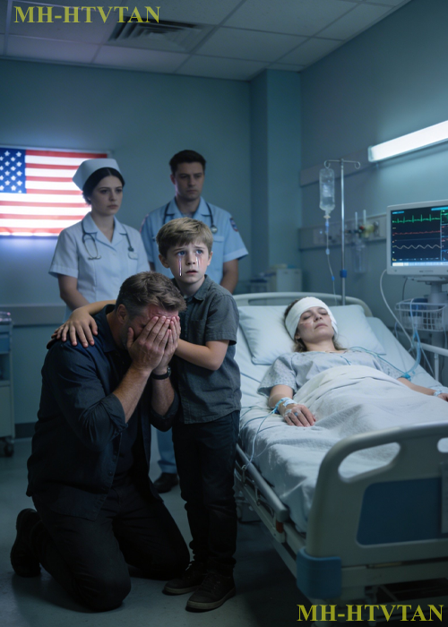 At 4 a.m. on Easter morning, my son-in-law sent me a location pin and two words: “Pick them up.” I drove to a deserted gas station and found my daughter collapsed on the cold concrete, shielding my three-year-old grandson from the freezing rain. I rushed her to the hospital—but it was too late. With her final breath, she whispered, “Don’t let them take him.”