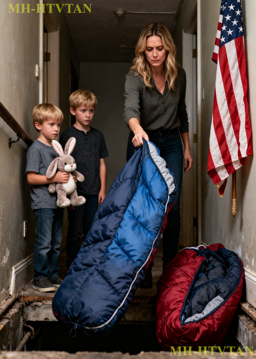 My mother tossed two basement sleeping bags at my six-year-old and said my sister’s kids got the guest room because “they were already settled,” but when I looked at my children standing there in their Thanksgiving clothes, one holding a stuffed rabbit and the other watching my face too carefully for a boy that young, I finally understood that the thing breaking in that hallway was not the sleeping arrangement — it was the last excuse I had left for staying loyal to a family that only loved me when I was useful.