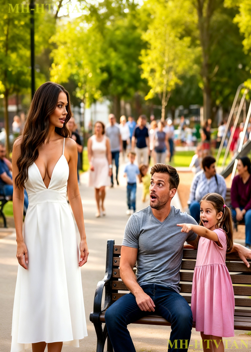 Single Dad’s Daughter Pointed at a Billionaire Woman “Dad, Marry Her”—He Froze