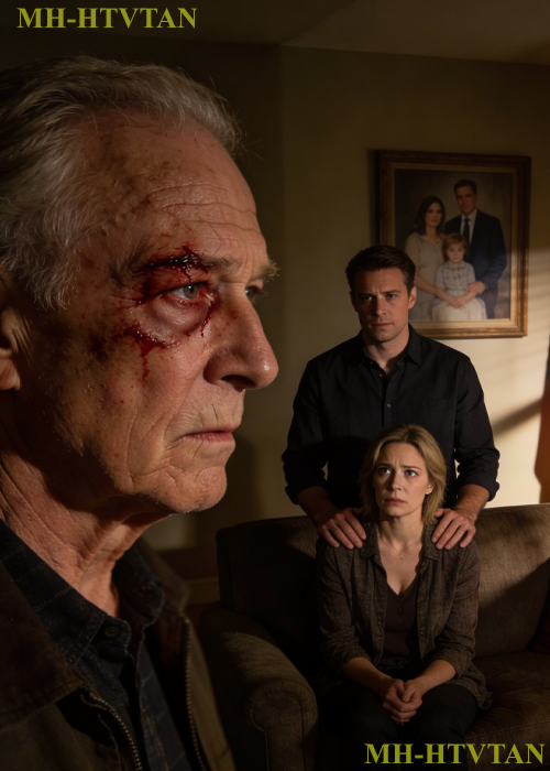 My son hit me thirty times in front of his wife, and people who hear that sentence always imagine the next part wrong.