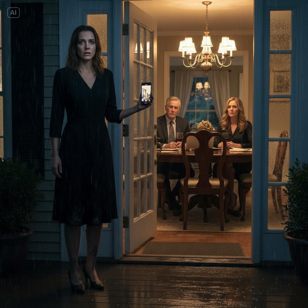 I Buried My Husband at Dawn—By Nightfall, I Was Standing Outside My Parents’ Door Listening as They Plotted to Declare Me Insane, Seize My Late Husband’s $4 Million Estate, Forge a Doctor’s Diagnosis, and Hand My Life to My Greedy Sister… But They Never Imagined the Broken Widow on the Porch Was Recording Every Word and Building the Case That Would Destroy Them All