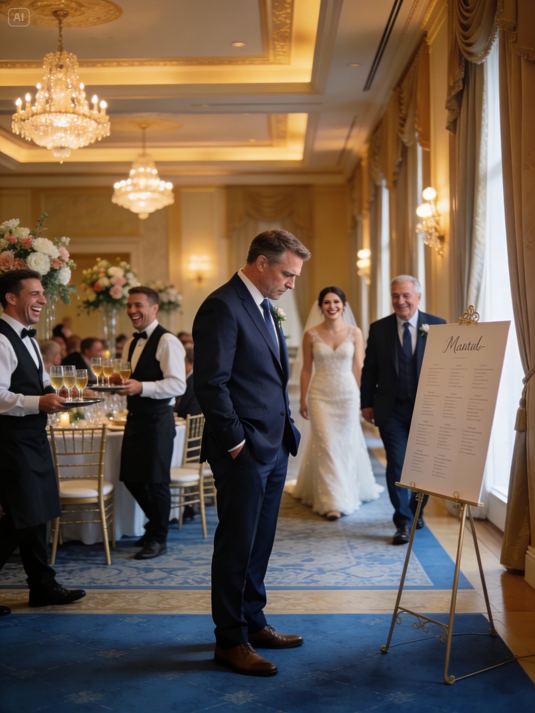 After Twenty Years of Parenthood, A Father Faces the Silent Betrayal of His Stepdaughter’s Wedding and Learns the Pain of Being Replaced by Blood