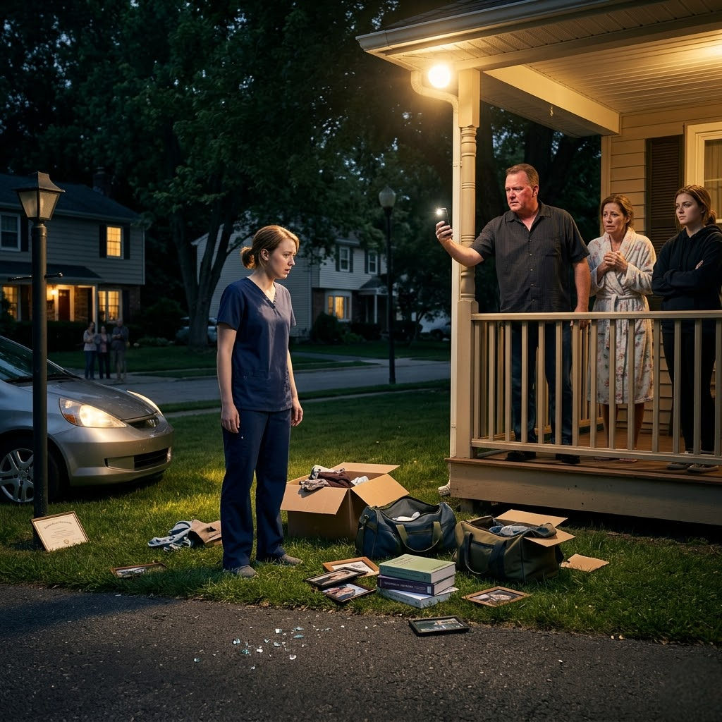After Her Father Threw Her Life Onto the Lawn and Filmed Her Shame