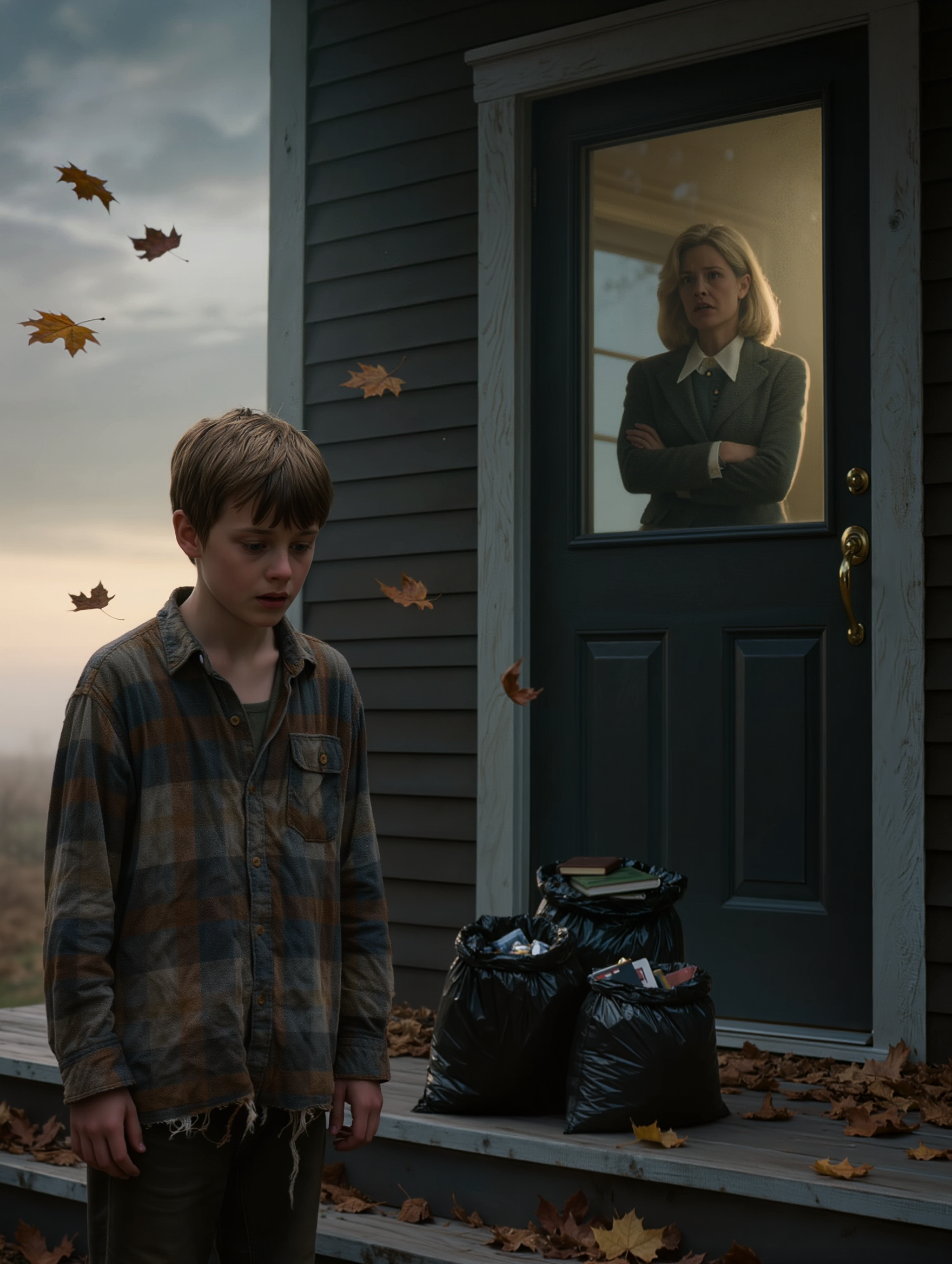 My Stepmother Threw Me Out With Trash Bags