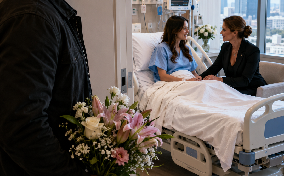 Esteban llegó al hospital con flores para salvar su matrimonio y celebrar el crédito que pondría su casa como garantía del sueño de Marisol, pero detrás de la puerta escuchó a su esposa confesar que solo necesitaba su dinero, su silencio y 1 año más para irse con Gael; lo que ella creyó un plan perfecto terminó revelando transferencias ocultas, hoteles disfrazados de reuniones, un documento llamado “Plan de salida: Esteban” y la verdad de que su bondad nunca fue permiso para usarlo.