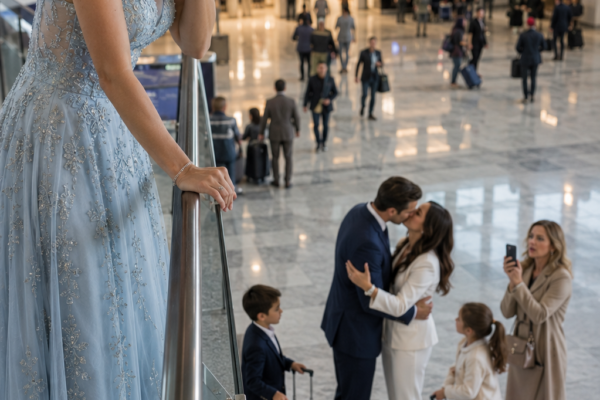 Su esposo dijo que estaba salvando una vida en cirugía, pero Mariana lo vio en el aeropuerto rumbo a Cancún con su amante y toda su familia, besándola como si ella nunca hubiera existido; lo que Sebastián no sabía era que esa mentira abriría un expediente sellado, revelaría una firma falsificada, millones desviados y una verdad imposible: la madre que Mariana creyó muerta seguía viva por culpa de los secretos que todos le escondieron.